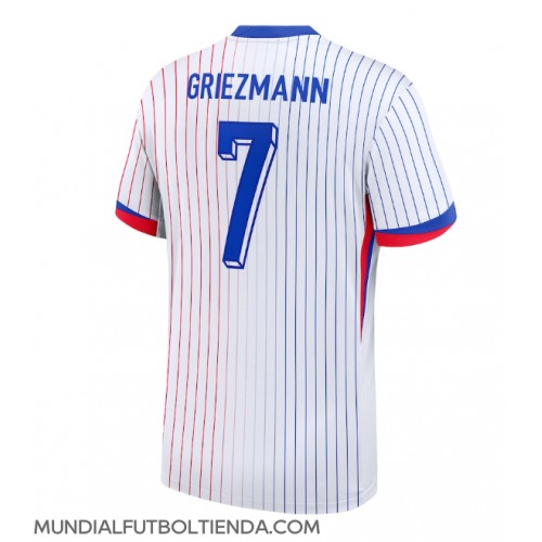 Camiseta Francia Antoine Griezmann #7 Segunda Equipación Replica Eurocopa 2024 mangas cortas